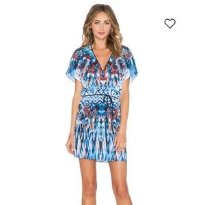 Johanne Beck Sandra Dress Caribbean Chevron Small